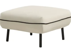 Sofa 3 personers TONSBERG Lys Beige med fodskammel
