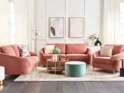 Sofa 3 personers TROSA Lyserød