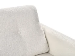 Sofa 3 personers TUVE Boucle Hvid