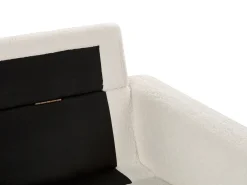 Sofa 2 personers TUVE Boucle Hvid