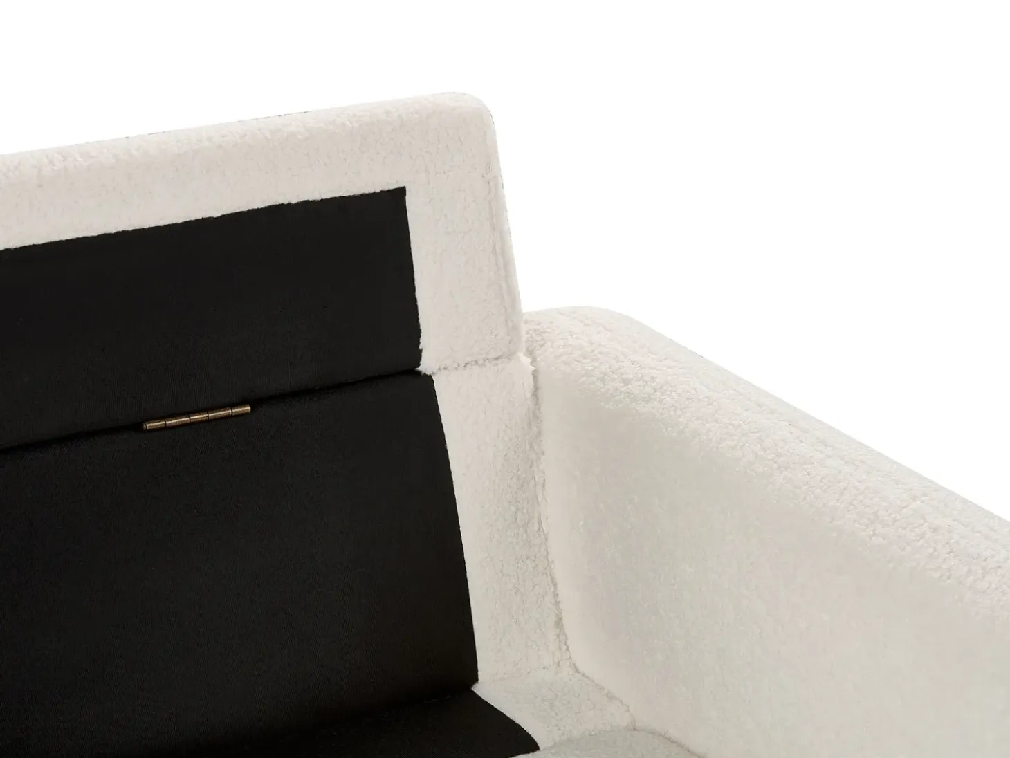Sofa 2 personers TUVE Boucle Hvid