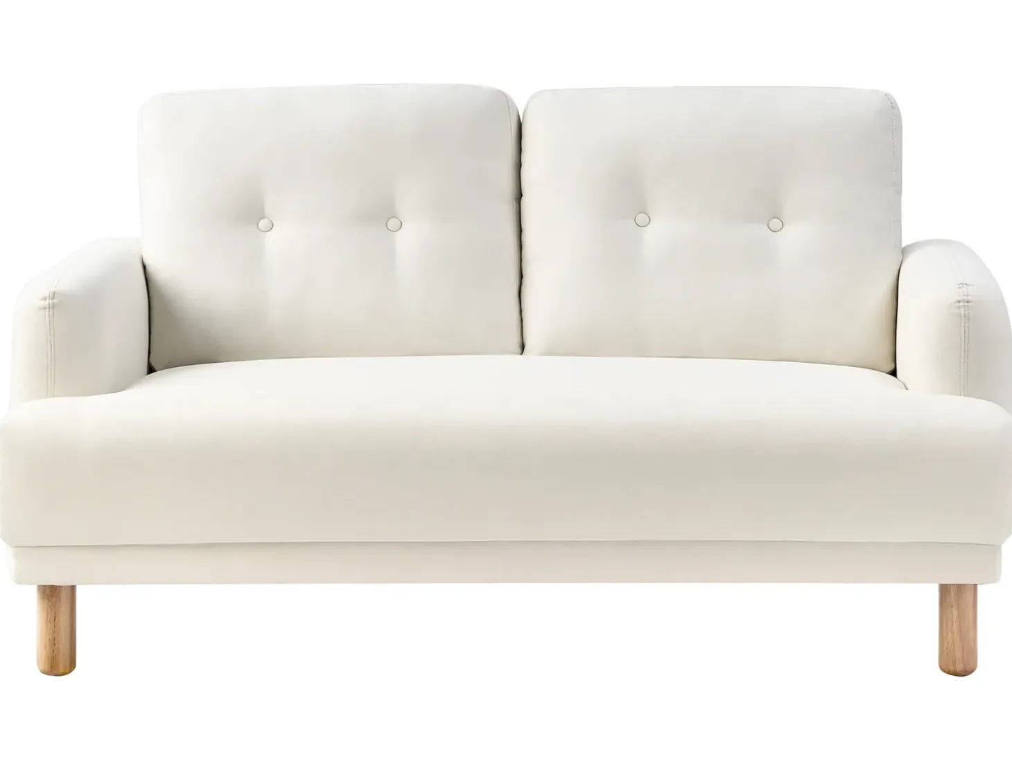 Sofa 2 personers TUVE Cremehvid