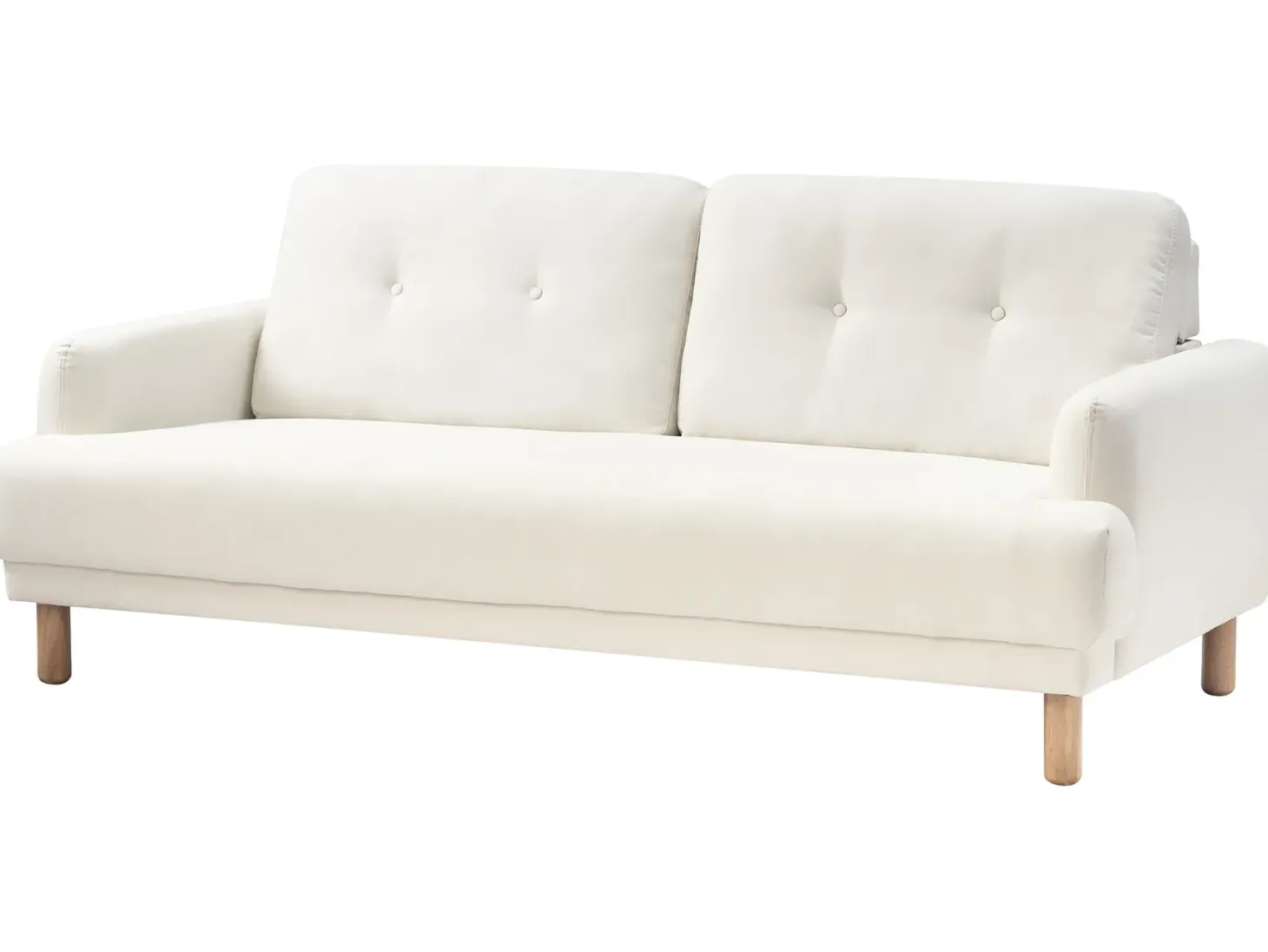 Sofa 3 personers TUVE Cremehvid