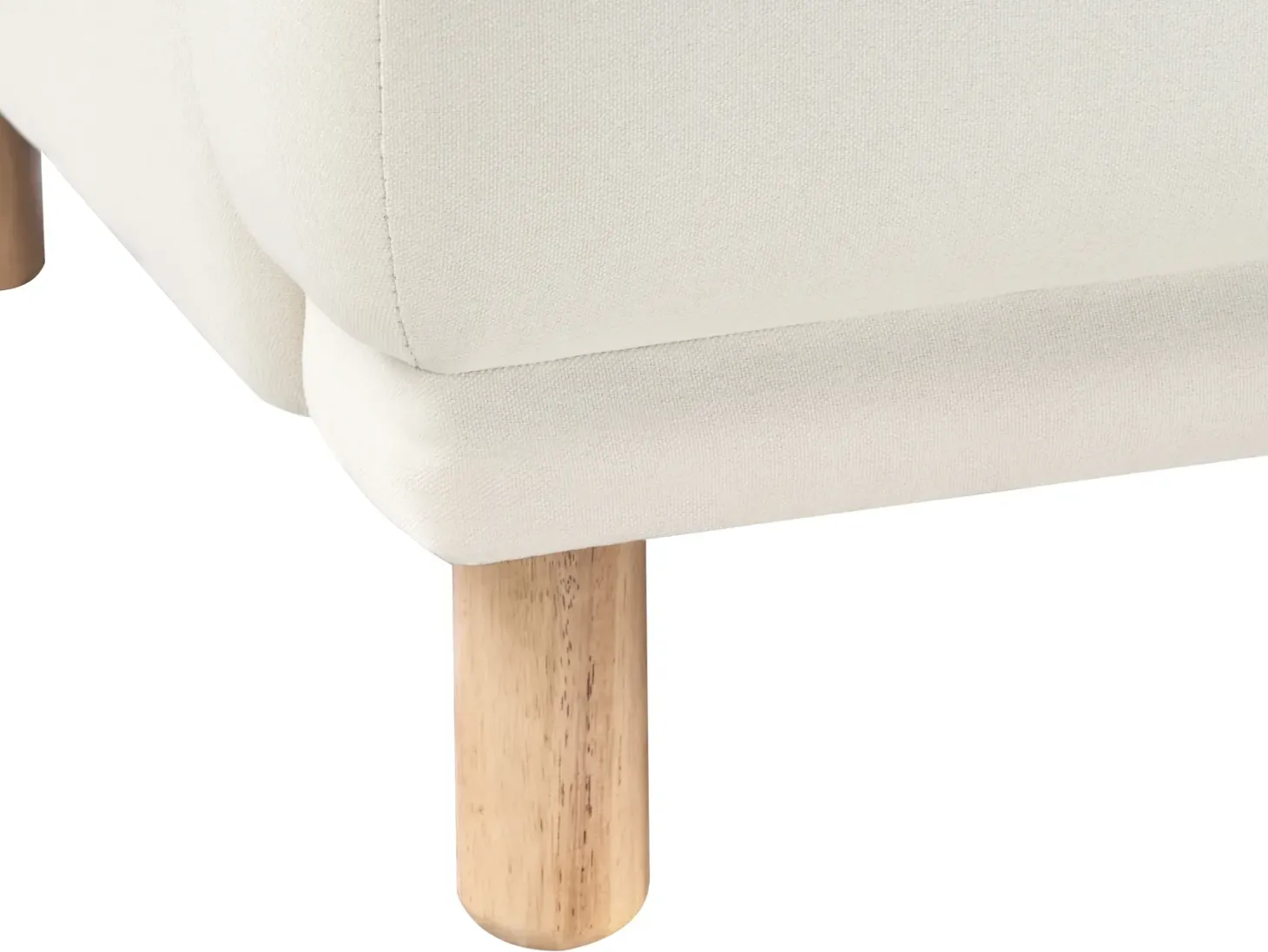 Sofa 3 personers TUVE Cremehvid