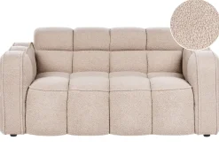 Sofa 2 personers UTANA Boucle Beige