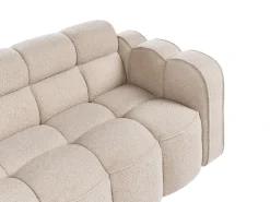 Sofa 2 personers UTANA Boucle Beige