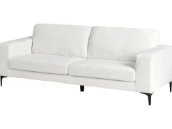 Sofa 3 personers VADSTENA Boucle Cremehvid