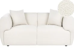 Sofa 2 personers VALBY Boucle Cremehvid