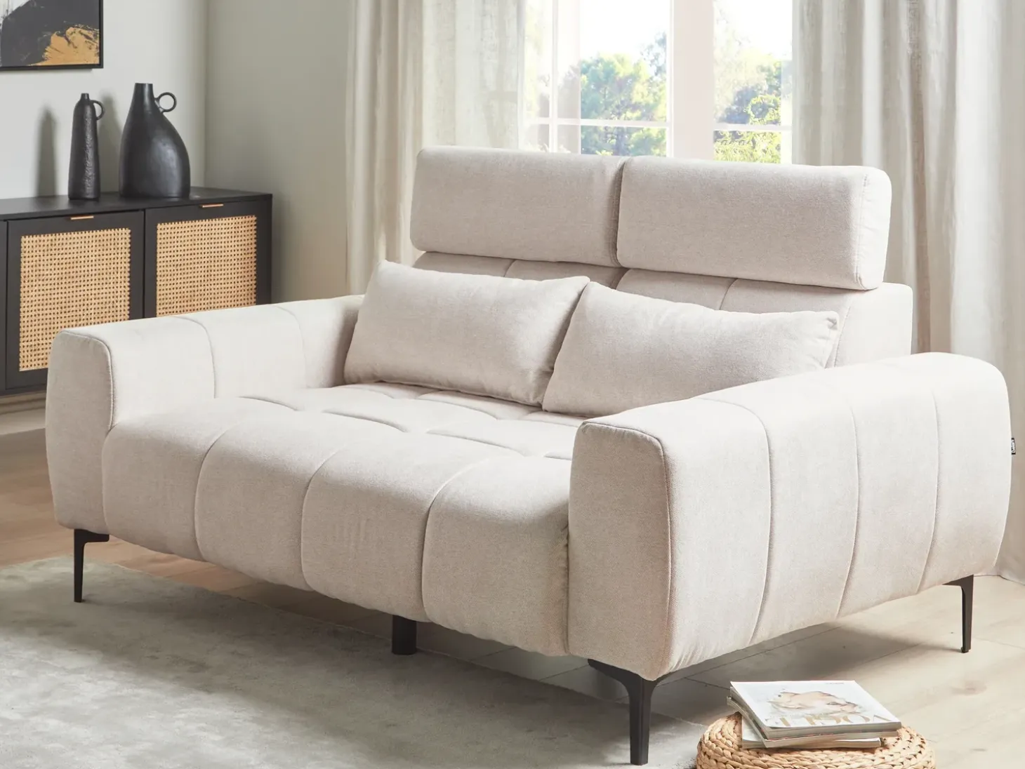 Sofa 2 personers VEGAMO Beige