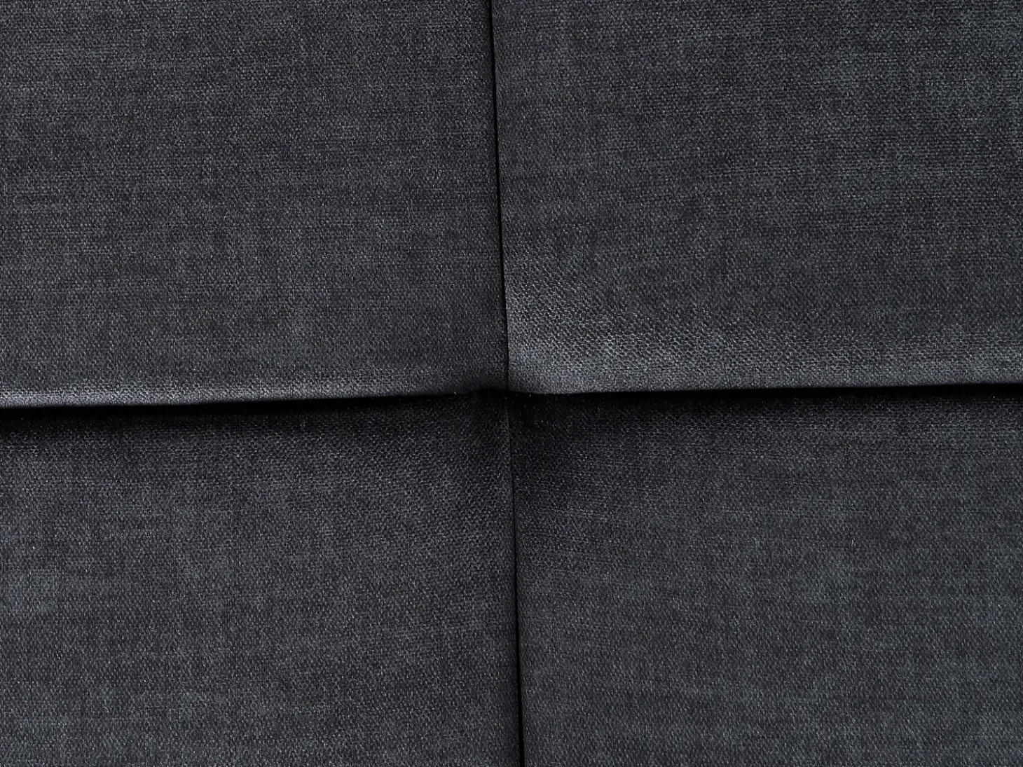 Sofa 2 personers VEGAMO Velour Sort