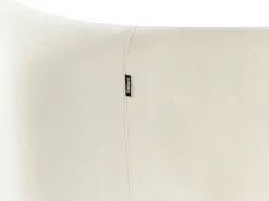 Sofa 3 personers VELTADA Velour Cremehvid