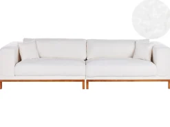 Sofa 4 personers VENG Boucle Cremehvid