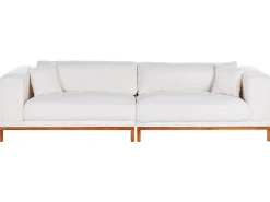 Sofa 4 personers VENG Boucle Cremehvid
