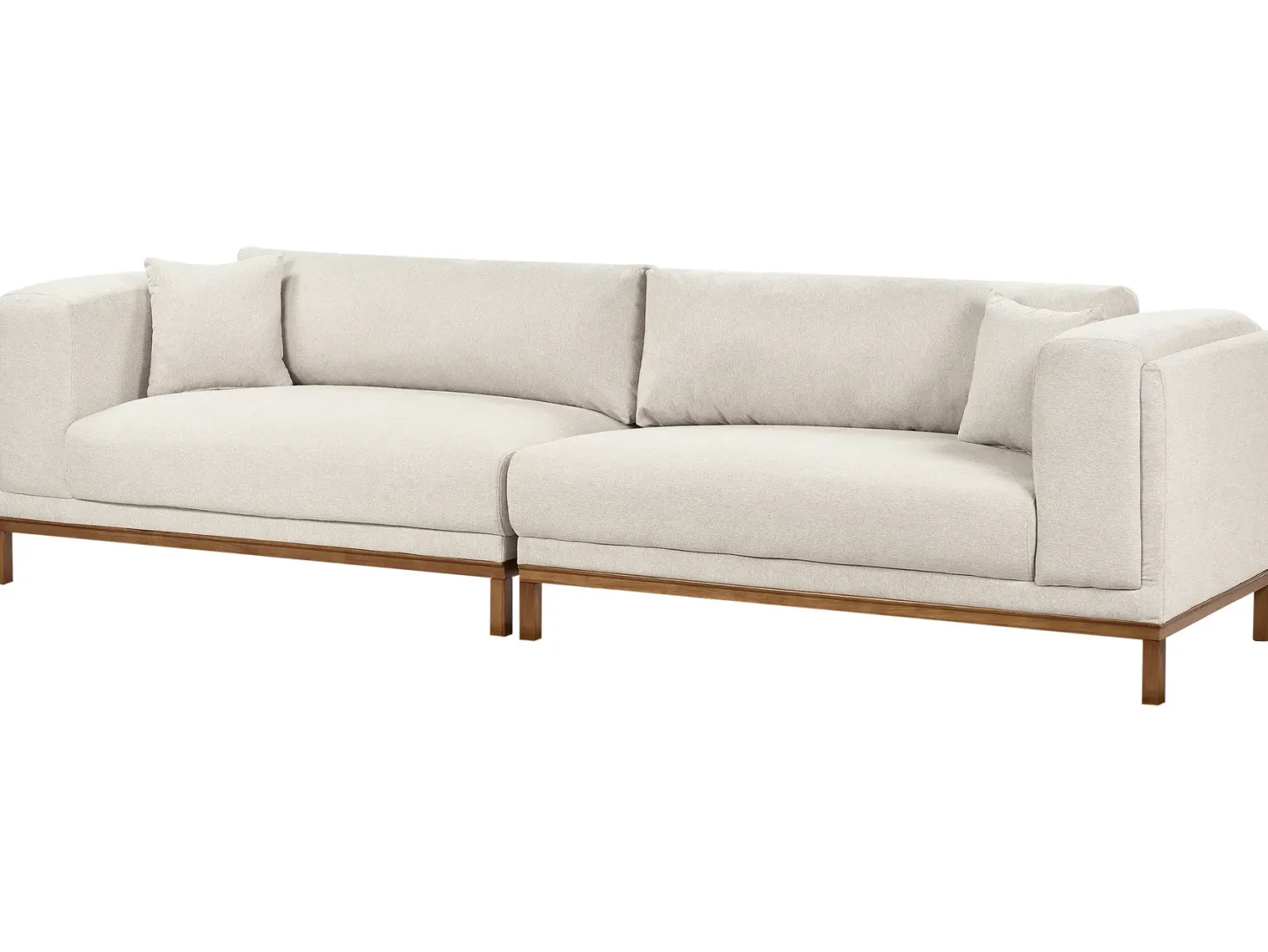 Sofa 4 personers VENG Lys Beige