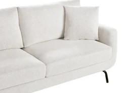 Sofa 3 personers VESALA Cremehvid