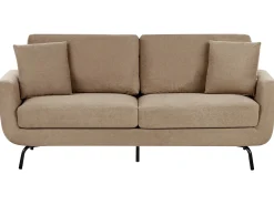 Sofa 3 personers VESALA Lysebrun