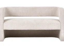 Sofa 2 personers VIDSEL Chenille Beige