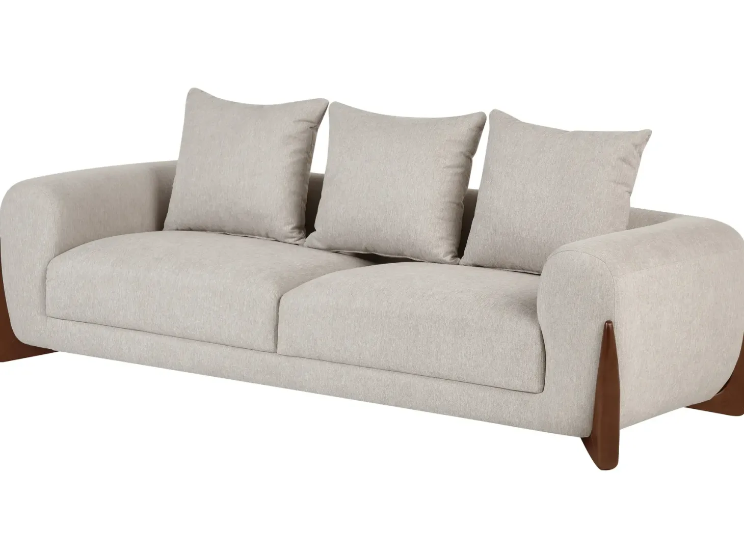 Sofa 3 personers VINLIDEN Brungrå