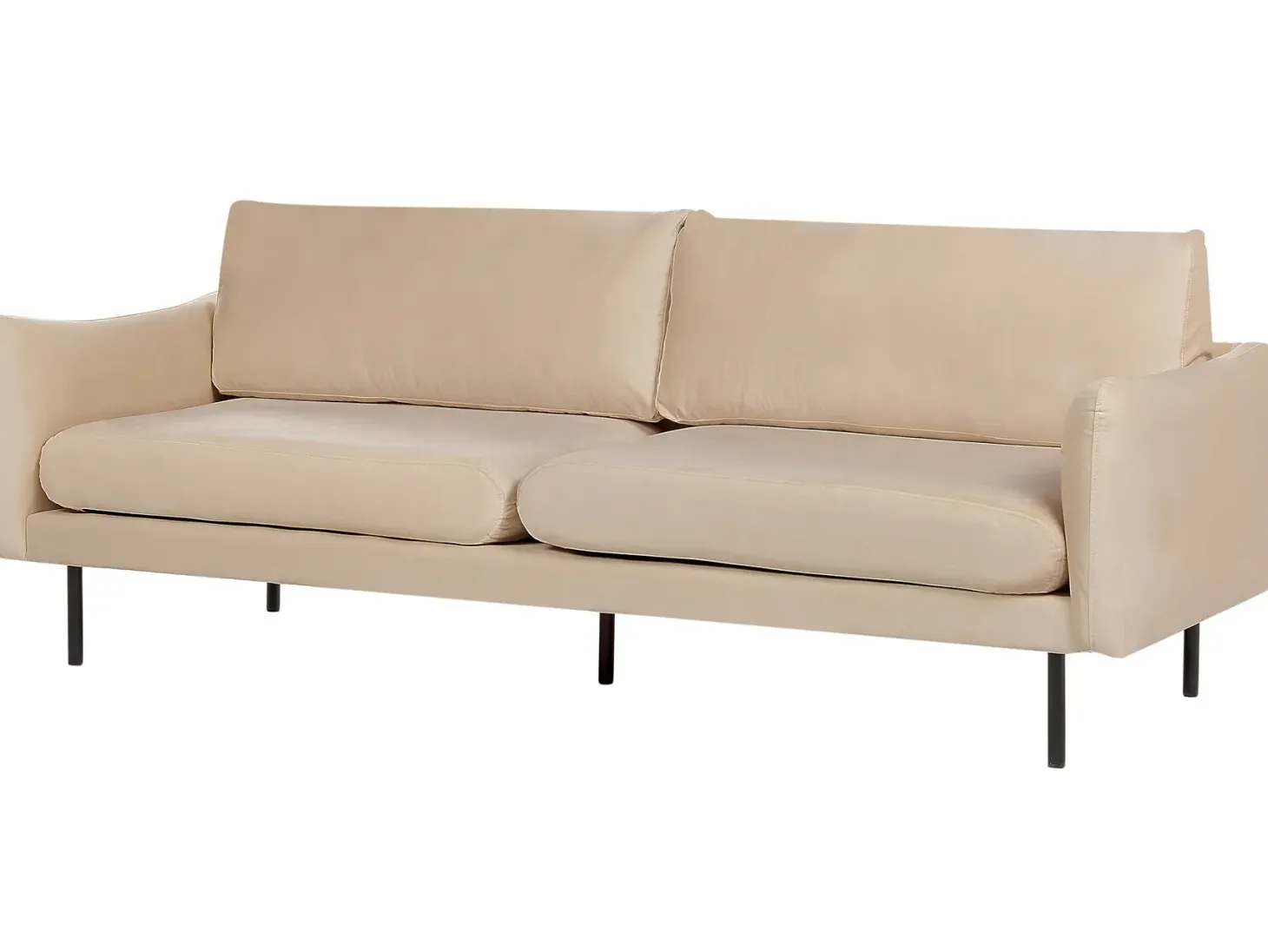 Sofa 3 personers VINTERBRO Velour Beige