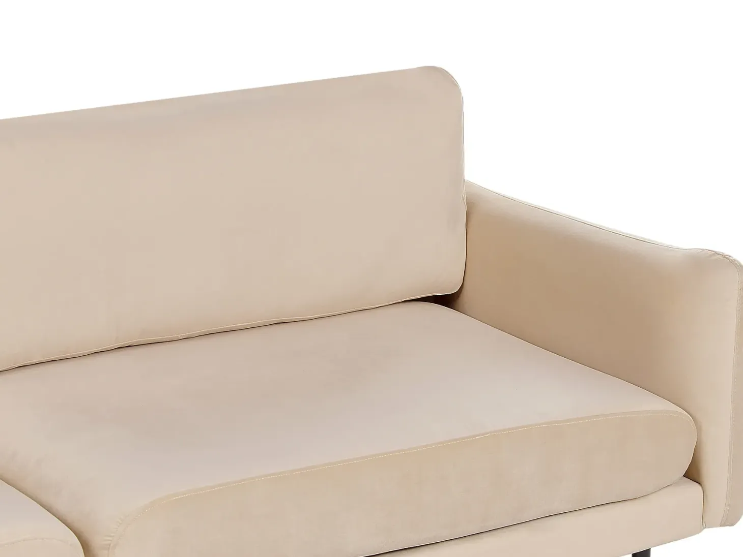 Sofa 3 personers VINTERBRO Velour Beige