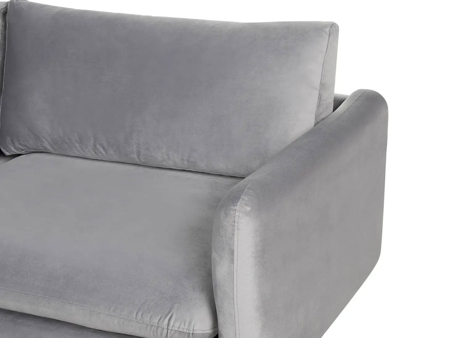 Sofa 3 personers VINTERBRO Velour Grå