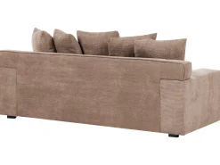 Sofa 3 personers VISKAN Fløjl Sand Beige