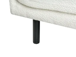 Sofa 3 personers VORGOD Boucle Cremehvid