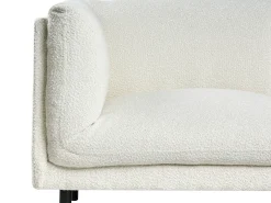 Sofa 2 personers VORGOD Boucle Cremehvid