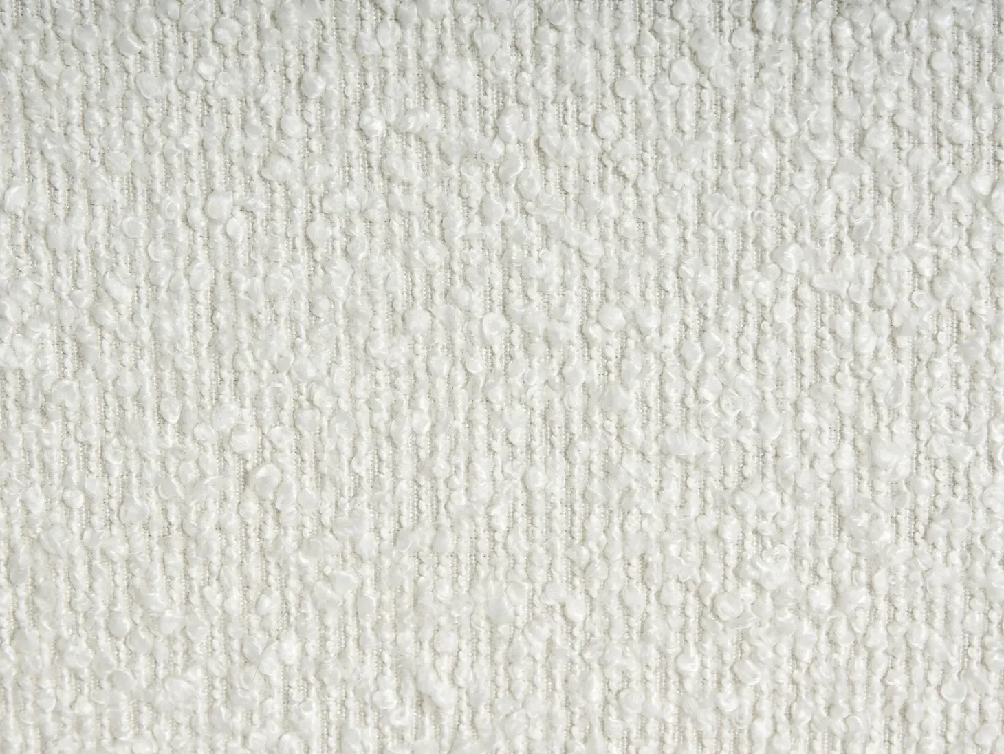 Sofa 2 personers VORGOD Boucle Cremehvid