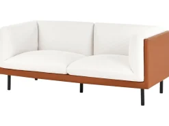Sofa 2 personers VORGOD Cremehvid