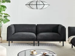 Sofa 3 personers VORGOD Sort