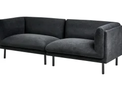 Sofa 3 personers VORGOD Sort