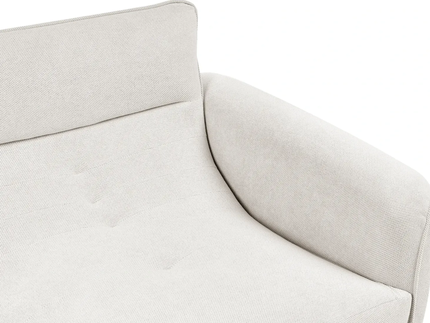 Sofa 3 personers WETLAN Cremehvid