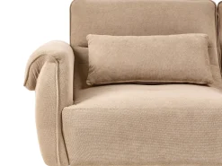 Sofa 3 personers WETLAN Lysebrun
