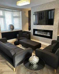 Sofasæt FLORLI Sort