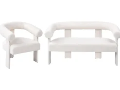 Sofasæt ILBRO Boucle Cremehvid