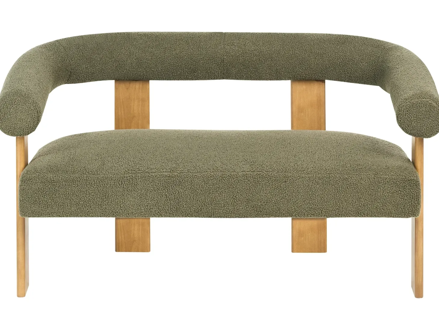 Sofasæt ILBRO Boucle Grøn/ Lysebrun