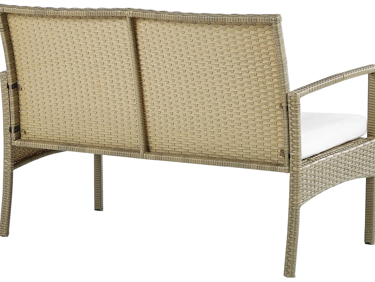 Sofasæt med bord MARSALA PE-rattan Lysebrun