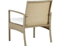 Sofasæt med bord MARSALA PE-rattan Lysebrun