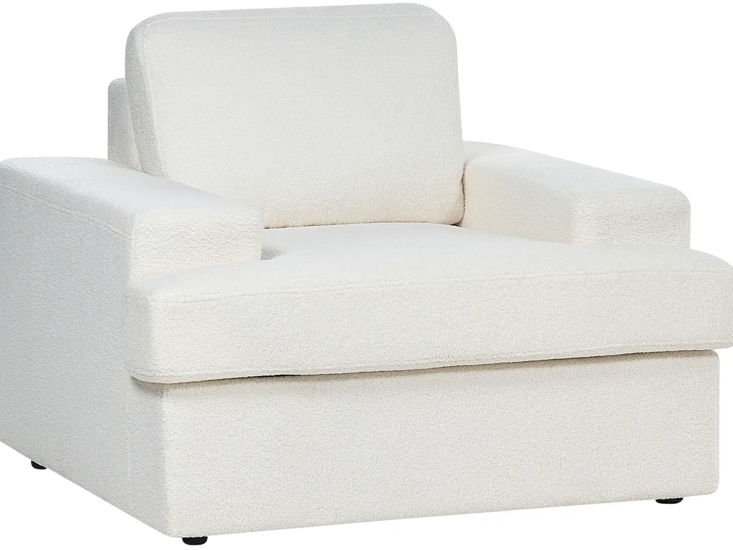 Sofasæt 4 personers ALLA Boucle Cremehvid