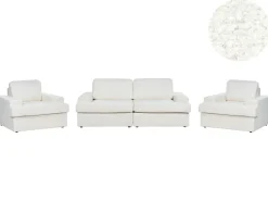 Sofasæt 5 personers ALLA Boucle Cremehvid