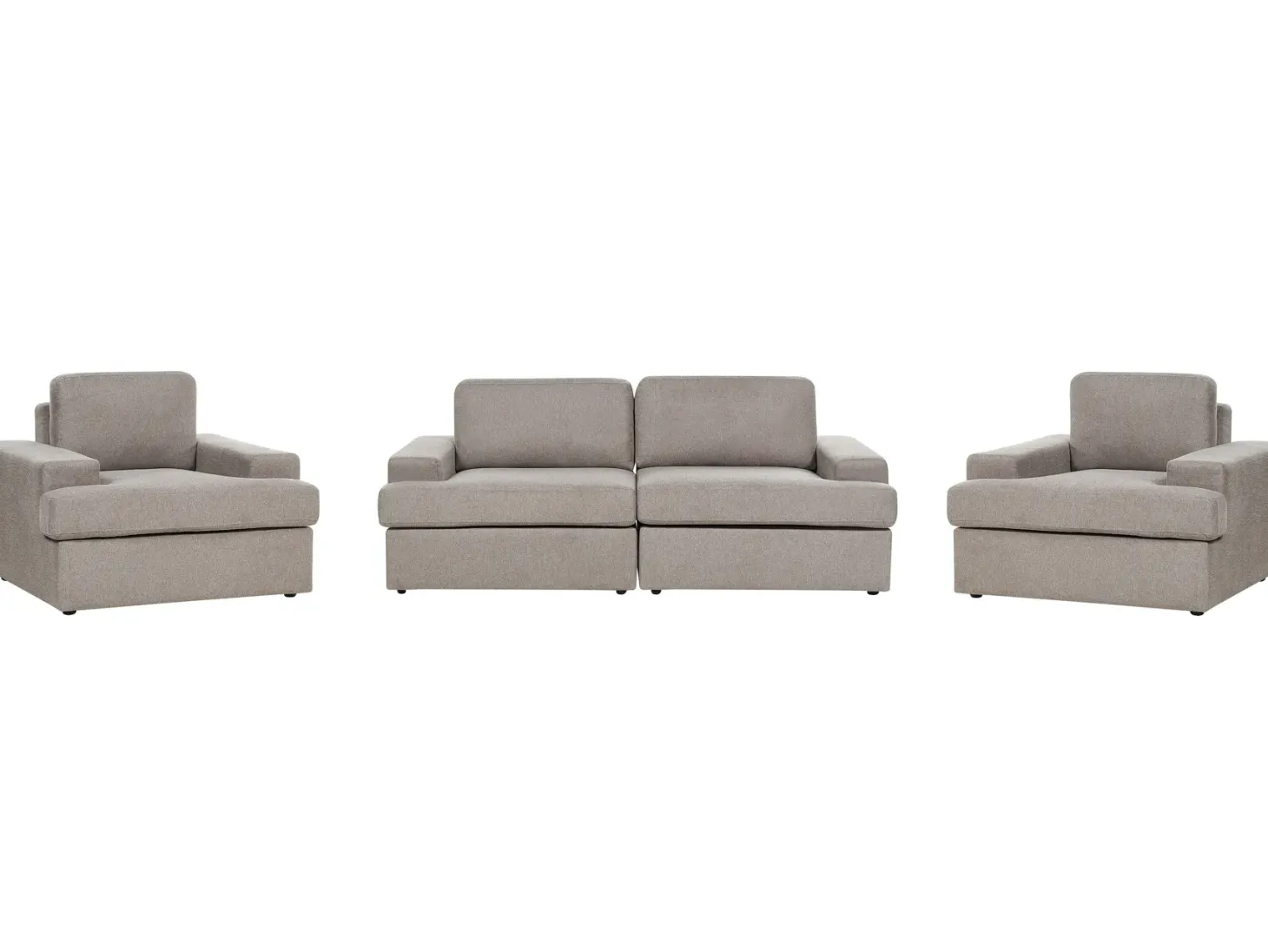 Sofasæt 5 personers ALLA Brungrå