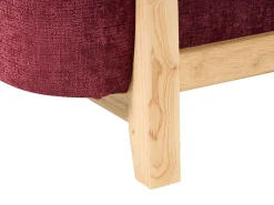 Sofasæt 5 personers ALNOR Chenille Bordeaux