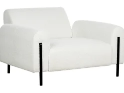 Sofasæt 4 personers ASKIM Boucle Hvid