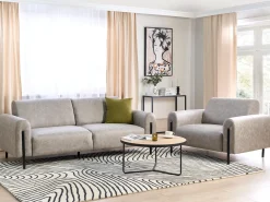 Sofasæt 4 personers ASKIM Lysegrå