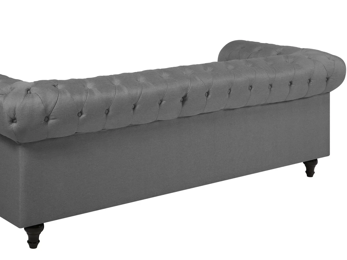 Sofasæt 4 personers CHESTERFIELD Lysegrå