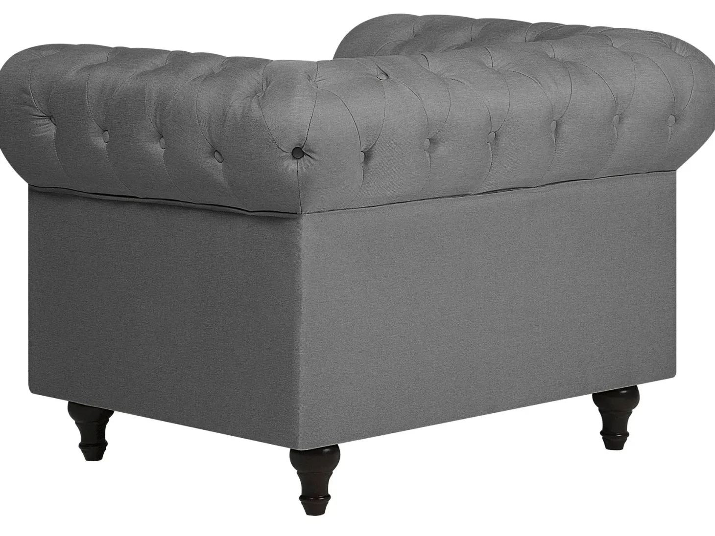 Sofasæt 4 personers CHESTERFIELD Lysegrå
