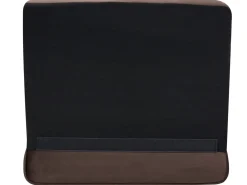 Sofasæt 4 personers CHESTERFIELD Velour Mørkebrun