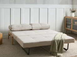 Sofasæt 3 personers EDLAND Lys Beige med bænk