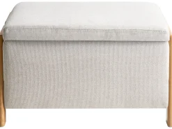 Sofasæt 3 personers EDLAND Lys Beige med bænk